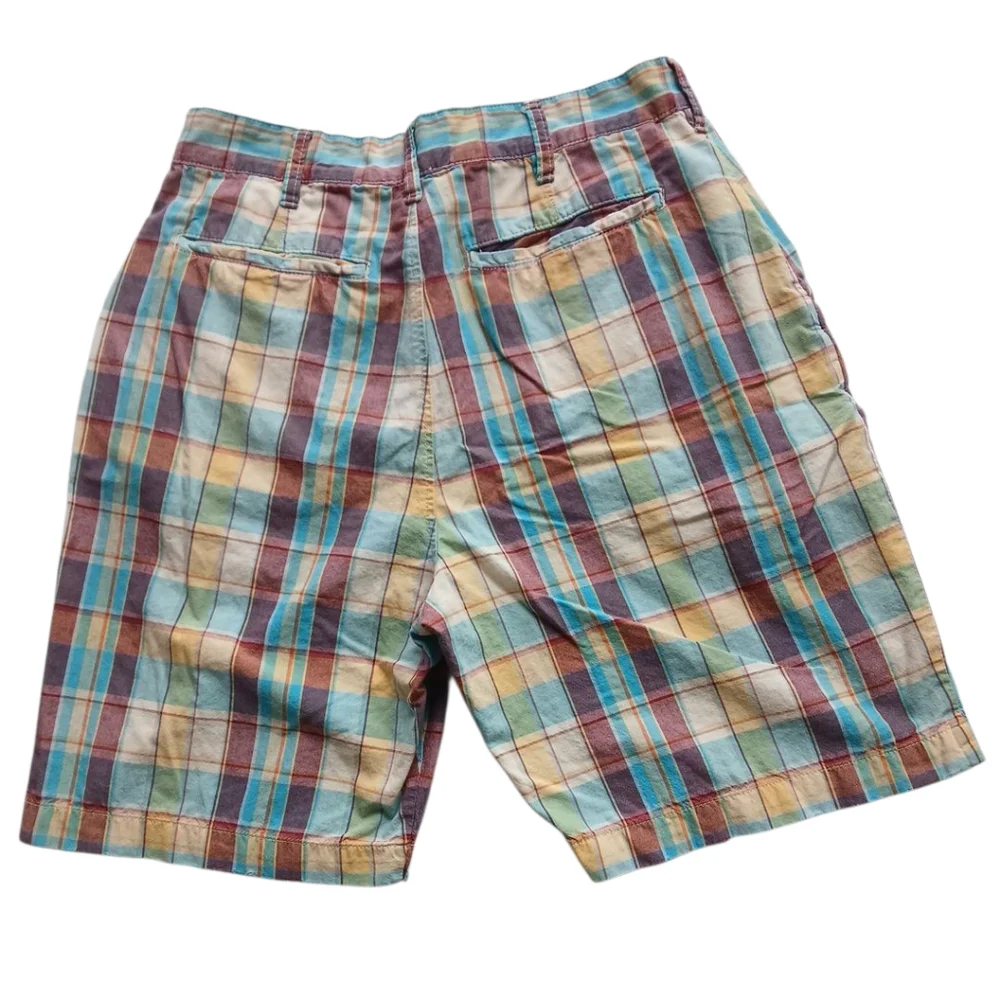 Abercrombie‎ & Fitch Multicolor Plaid Men's Shorts